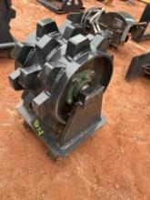 FUTURE EXCAVATOR COMPACTION WHEEL ATTACHMENT