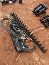 FUTURE MINI SKID STEER HEDGE TRIMMER ATTACHMENT