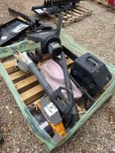 PALLET OF LANDSCAPERS EQUIPMENT