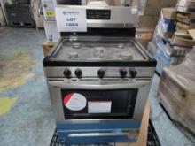 Frigidaire Gas 5 Burner Range and Oven, Missing Grates, May just be Scratch & Dent