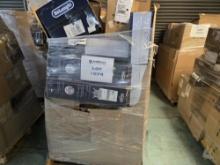 Pallet of Returned deLonghi/Braun/N'Espresso Mostly Coffee, Espresso, Cappuccino Makers