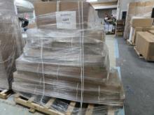 Processed/Remanufactured Pallet, Electric Fireplaces, Various Sizes, Quantity of 7