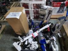 Mixed Pallet, Many Hoover, Shark, Bissell, Dirt Devil, Other Vacuums & Related Store Display