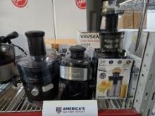 Shelf Lot: Juicers from Cuisinart, Nutribullet, MegaChef, Vavsea & Eurolux, Qty 6