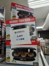 Lot of 7 Units, George Foreman 5 Serving Electric Grill & Panini Makers