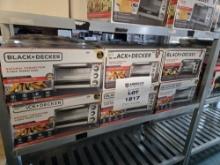 Lot of 12 Black & Decker Natural Convection Toaster Ovens - Selling Choice