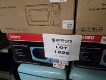 Galanz Retro Countertop Microwave Oven, Bebop Blue, Turntable, Selling Choice