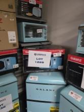Galanz Mini Kitchen BeBop Blue Set: Toaster, Convection Oven, Microwave Oven & Mini Fridge/Freezer