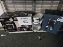 Lot of 4 Premium Coffeemakers - Braun & Smarter - One Store Display Braun