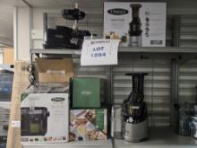 Large Lot of Multiple Omega Juicers - Various Models - Plus Accessories