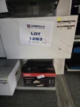 Lot of 2 Microwaves - LG 2 CuFt LMC2075ST-CR Stainless, 1 Galanz Retro Vinyl Black