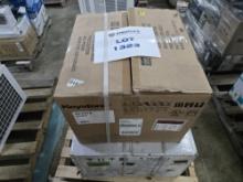 Pallet Lot of 2 Window Air Conditioners - 1 Keystone 12K KSTHW12B, 1 Koldfront WTC8002ECO 8.3K BTU
