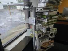 Large Lot of Cuisinart Grill Covers, Small Skillets, Warming Racks & Pizza Grilling Accessories