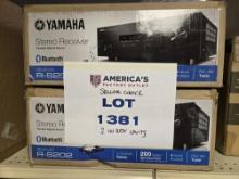 Yamaha R-S202 200W Bluetooth Stereo Receiver, In Box with Accessories - SELLING CHOICE