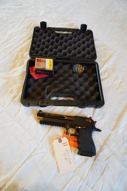 Desert Eagle 50AE with Box of Shells