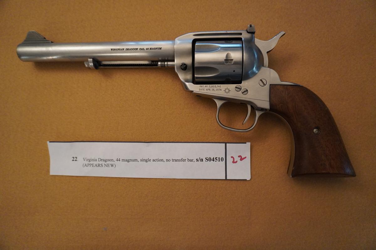 Virginia Dragoon 44 Magnum Single Action