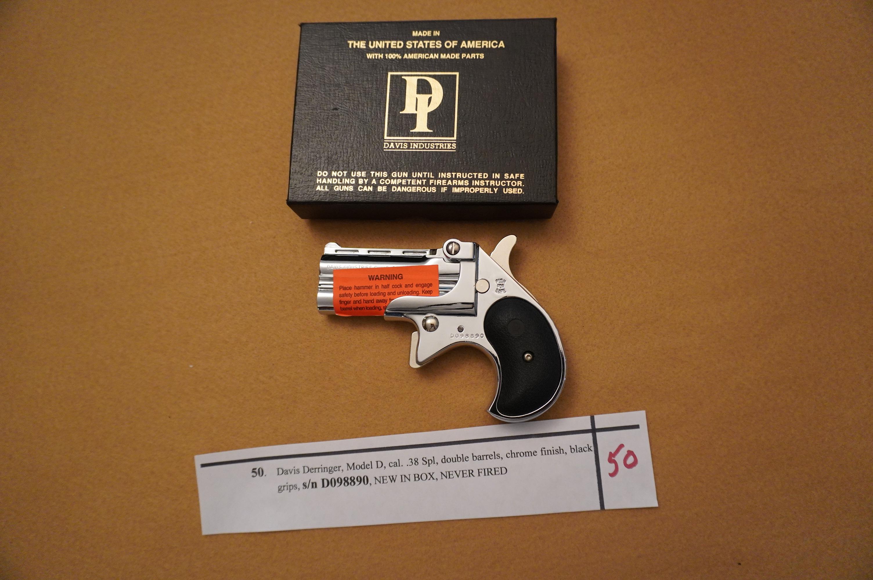 Davis Derringer Model D .38 Special