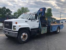 1998 GMC 6500 W/ Crane & Miller Welder