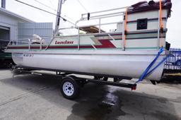 1990 DX20 Landau Pontoon Boat