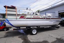 1990 DX20 Landau Pontoon Boat