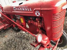 Farmall Super A Tractor