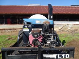 2013 Pressure Washer on Metal Trailer