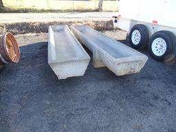 10ft. Concrete Troughs