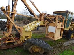 CAT 12G ROAD GRADER W/ BRUSH CUTTER