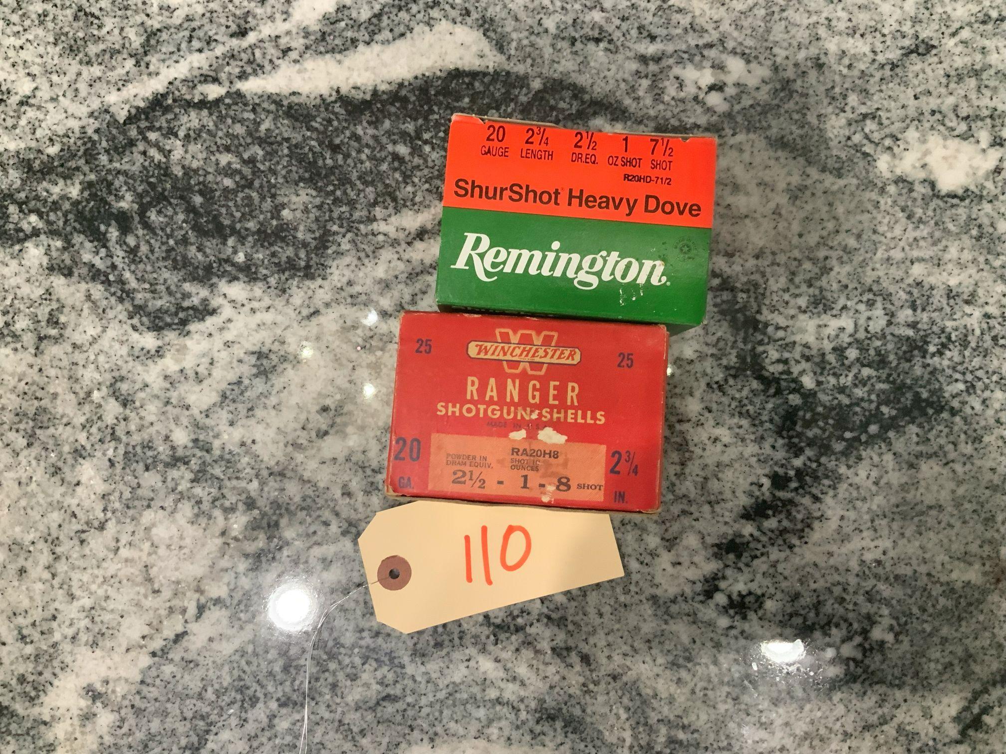 2 Boxes misc 20G Ammo