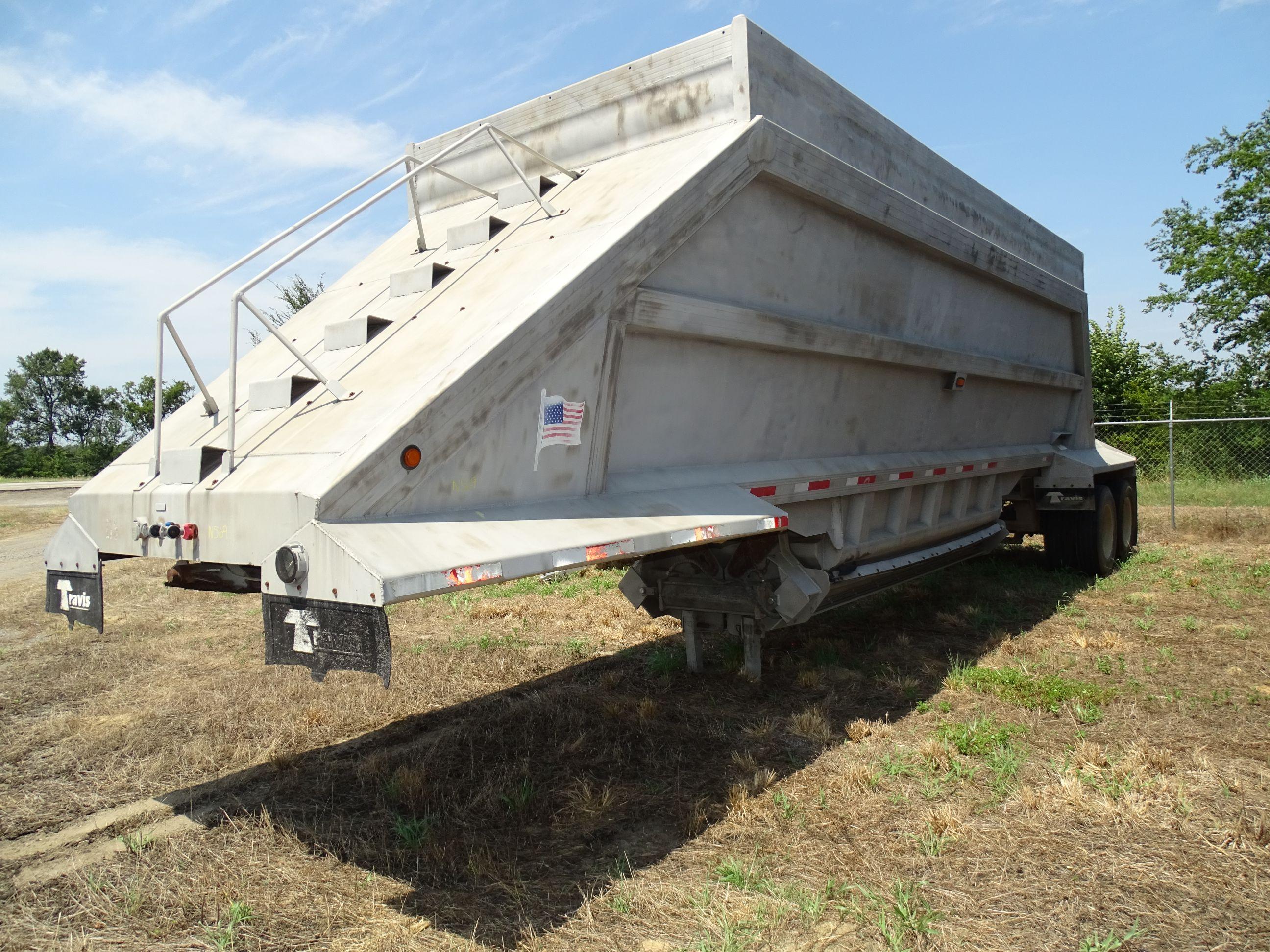 2006 40ft Travis Belly Dump Trailer