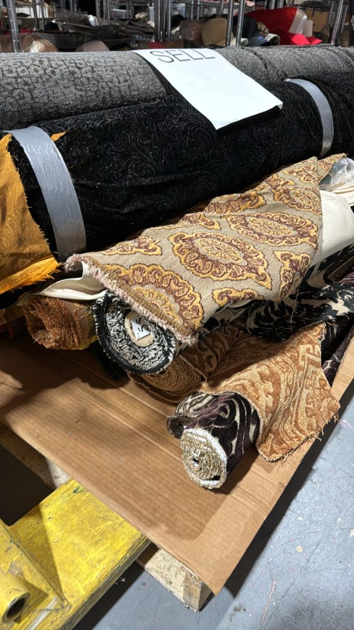 Rolls Of Fabric