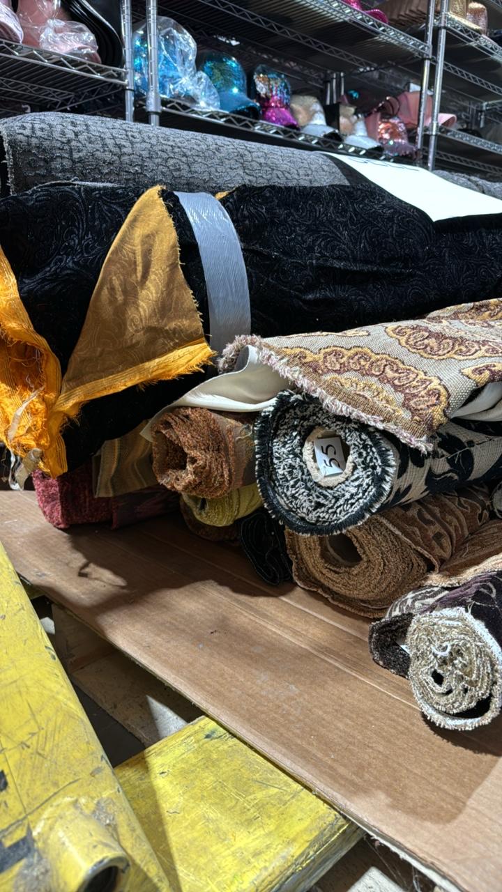 Rolls Of Fabric