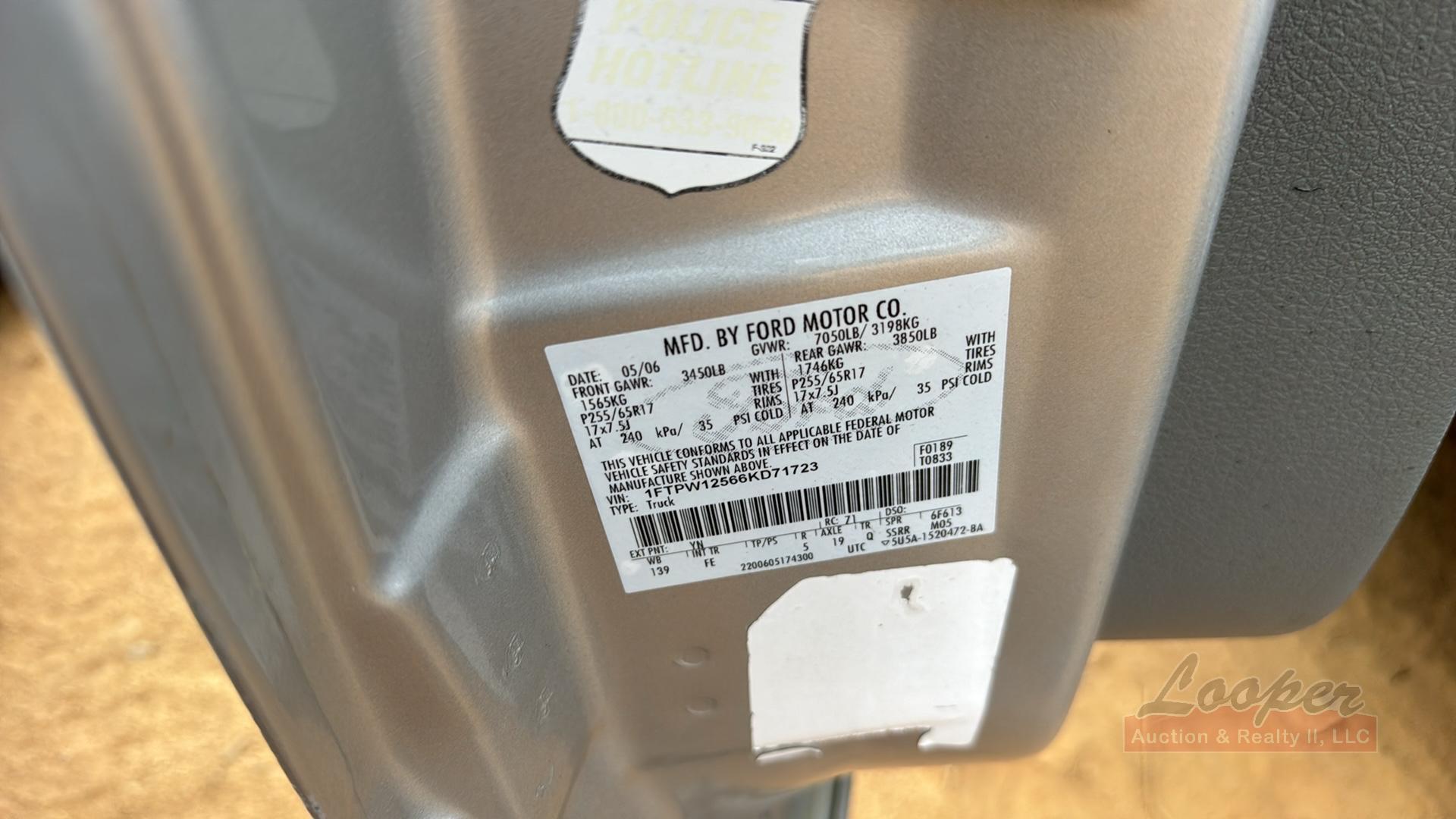2006 Ford F150