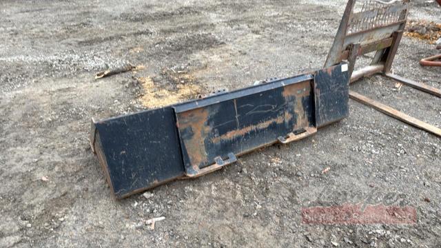 Skid Steer Quick Attach Bucket