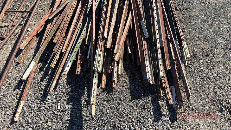 T posts - barbed wire - fence stays