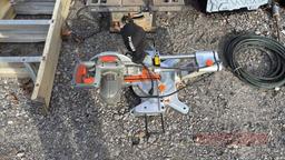 Ladder, Saws, Misc tools
