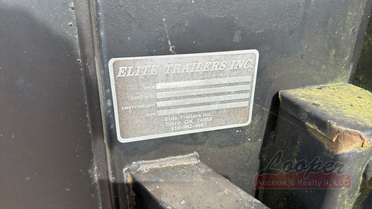Elite 30ft Flatbed Trailer