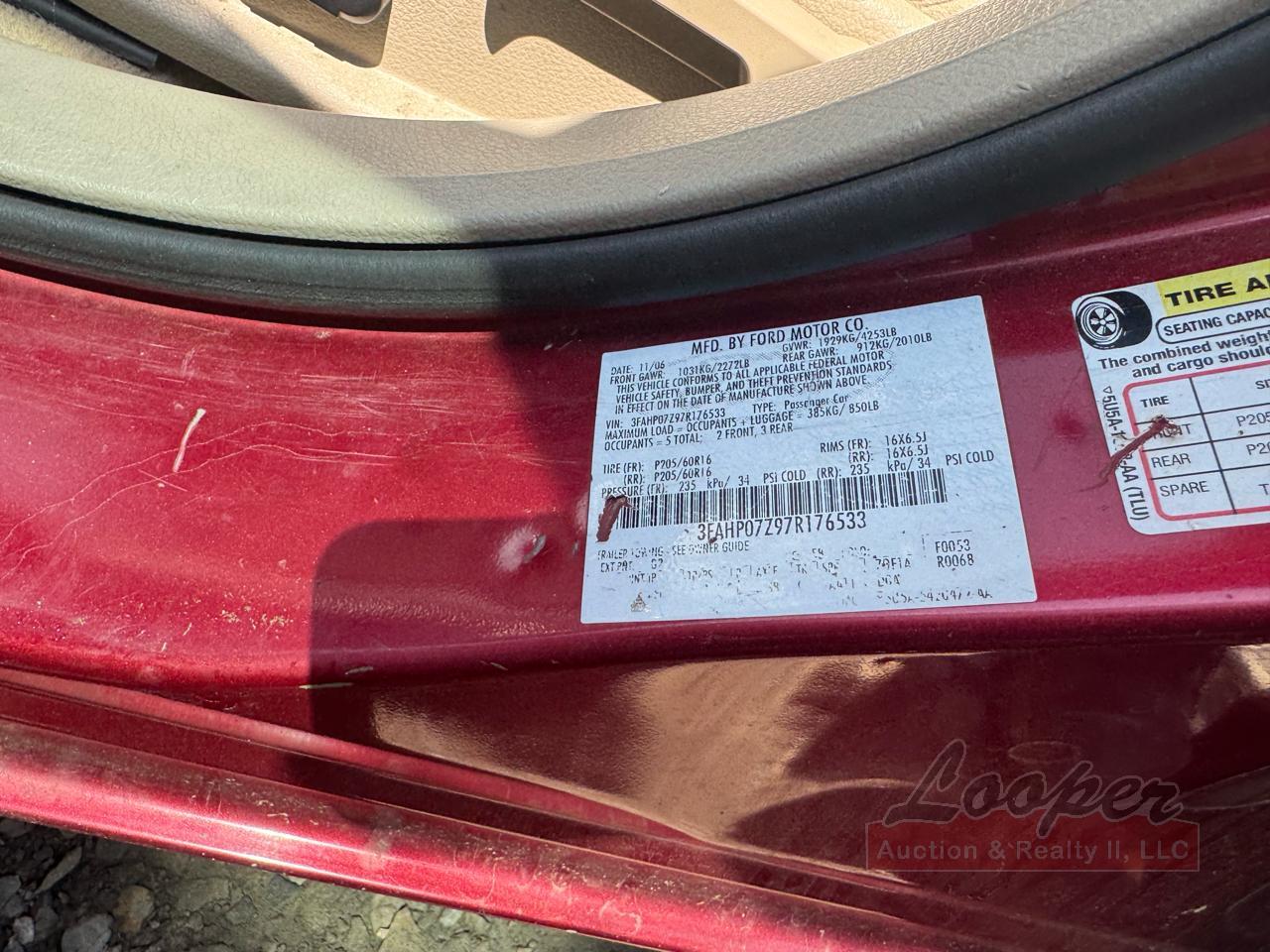 2007 Ford Fusion