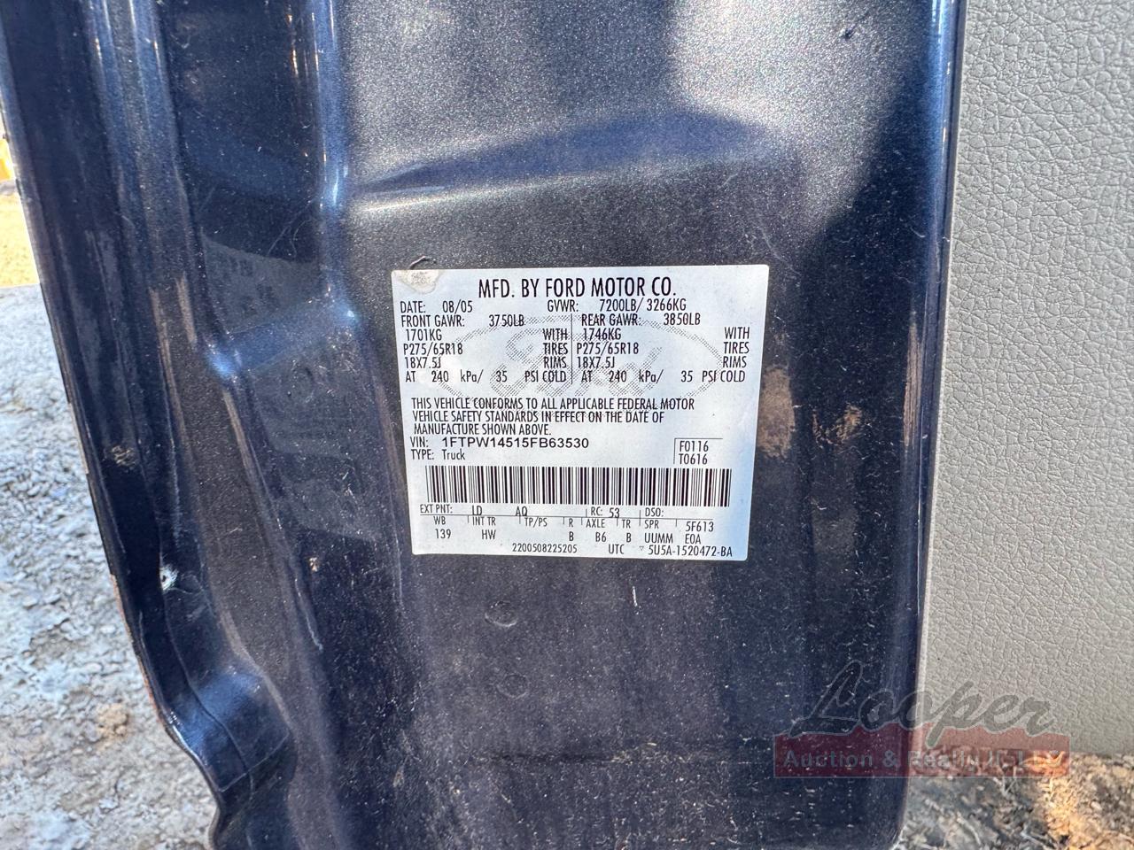 2006 Ford F150