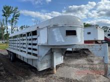 20ft Gooseneck Livestock Trailer