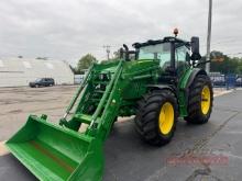2021 John Deere 6155R Tractor