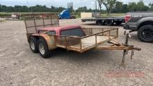 14ft All Metal Utility Trailer