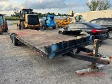 26ft Homemade trailer