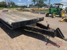 24ft Pintle Hitch Equipment Trailer