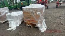 Pallet of Water Pumps - moog chadis parts - brakes - timing kits - lug nuts - wheel hubs - brake hos