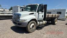 2013 International 4300M7 Flatbed Dump