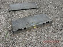 Skid Steer Quick Attach Weldable Plate