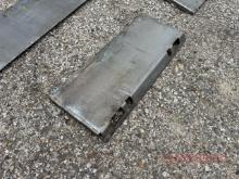 Skid Steer Quick Attach Weldable Plate