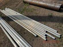 (9) 2.5in x 13ft Aluminum Conduit
