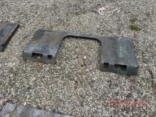 Skid Steer Quick Attach Weldable Plate